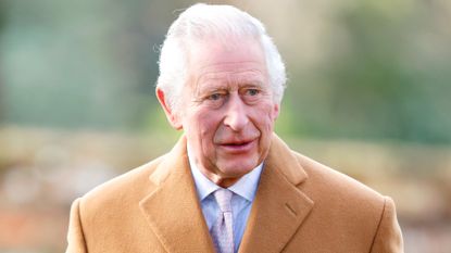 King Charles' shirtless beach shot revealed. Seen here he attends the Epiphany service at the church of St Lawrence