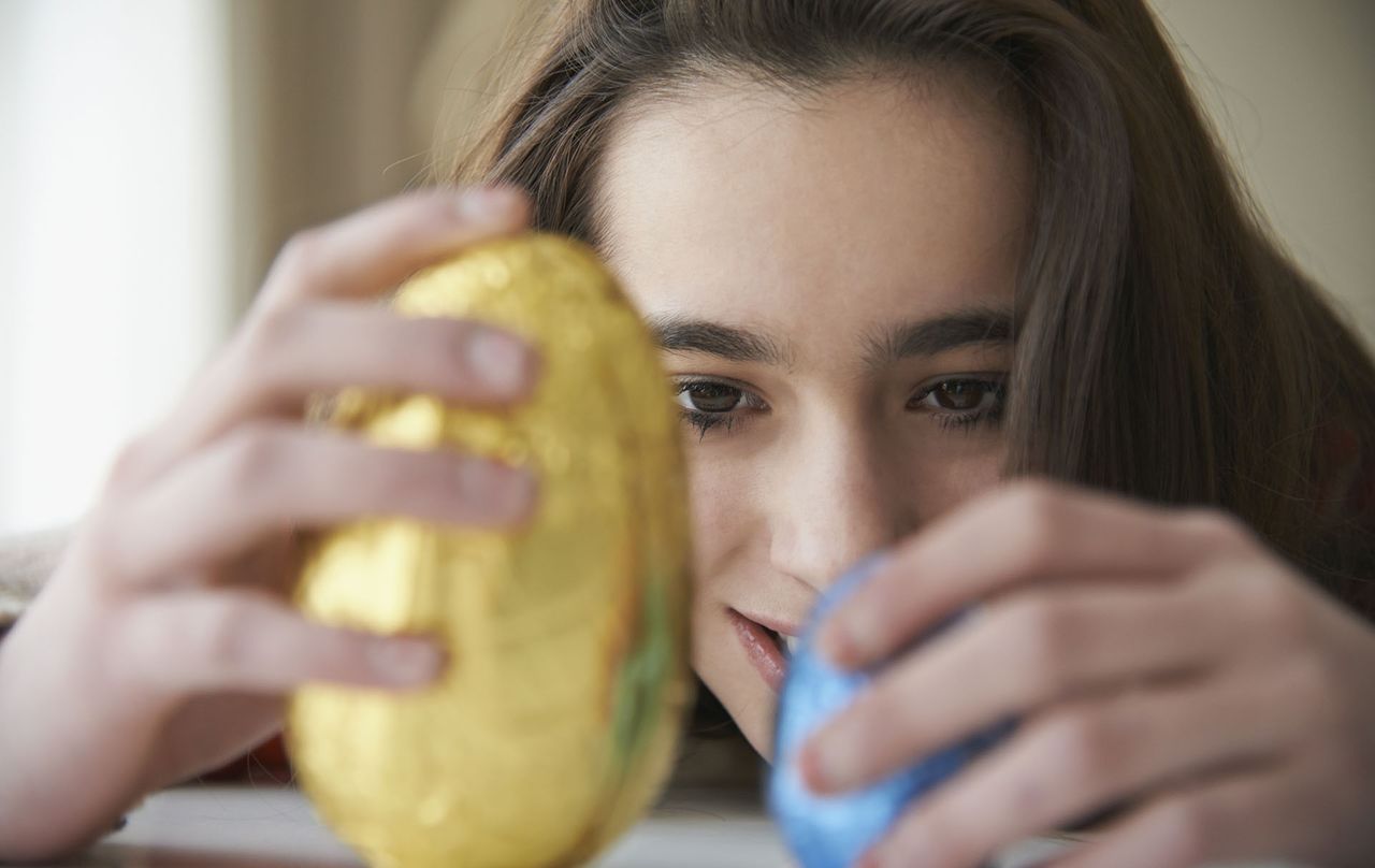 tesco half price easter eggs