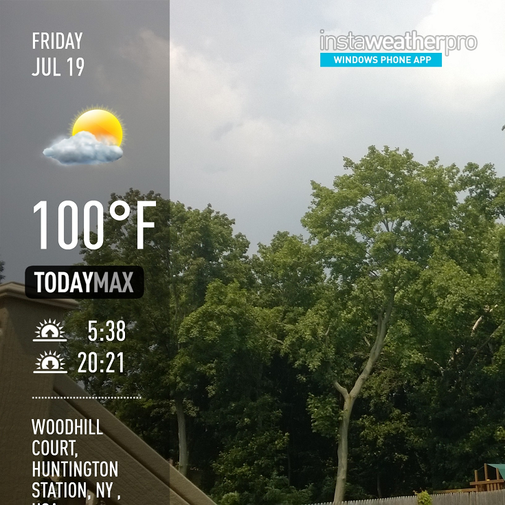 InstaWeather Pro Sample