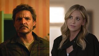 Pedro Pascal in The Last of Us and Sarah Michelle Gellar in Wolf Pack