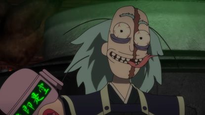 Rick and Morty samurai short