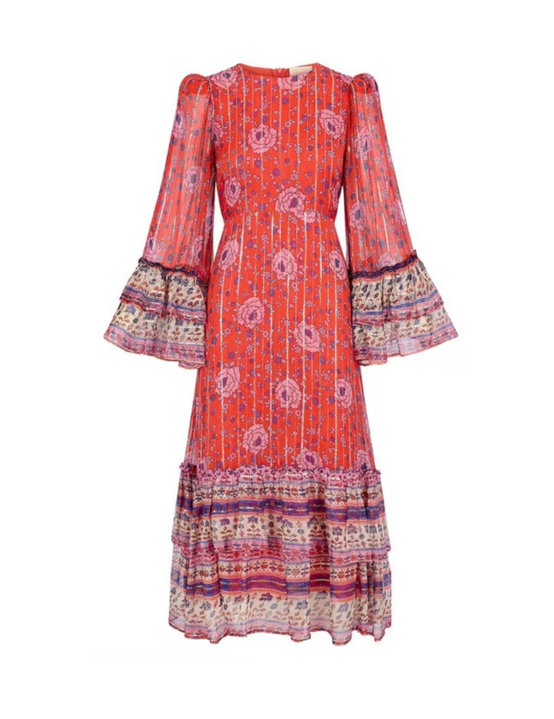 Queens of Archive , Cassie Boho Maxi Dress
