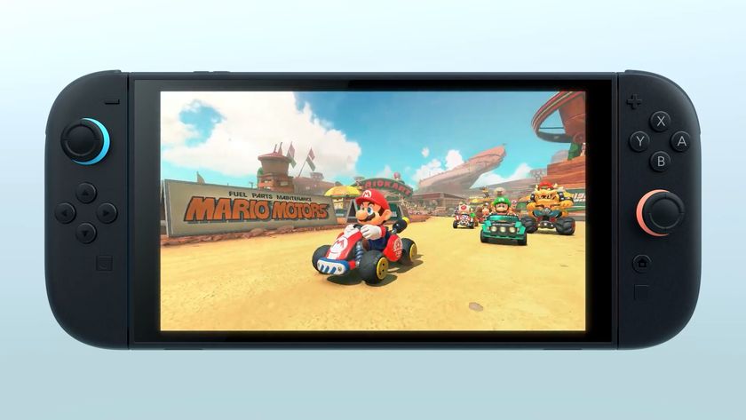 Mario Kart running on Nintendo Switch 2