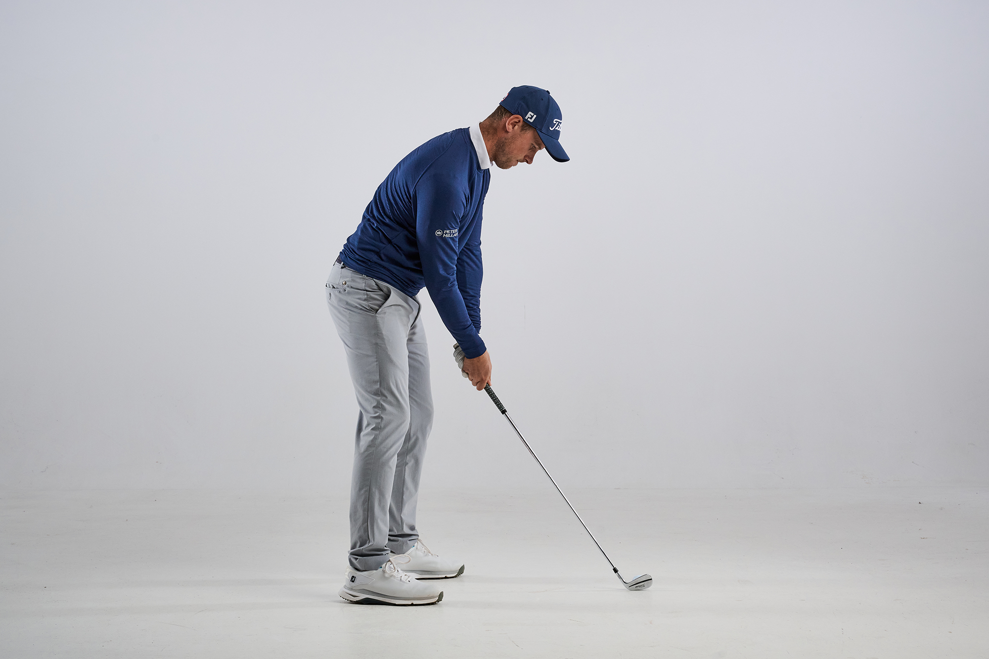 Alex Buckner with alignment of hips and shoulders closed