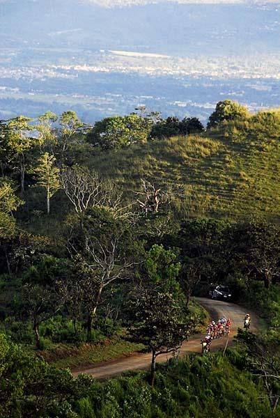 Stage 2 - Racers climb from 800 to 1800 meters above sea level within eight kilometers.