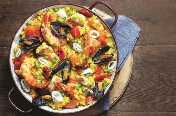 Slimming World&#039;s mixed paella recipe