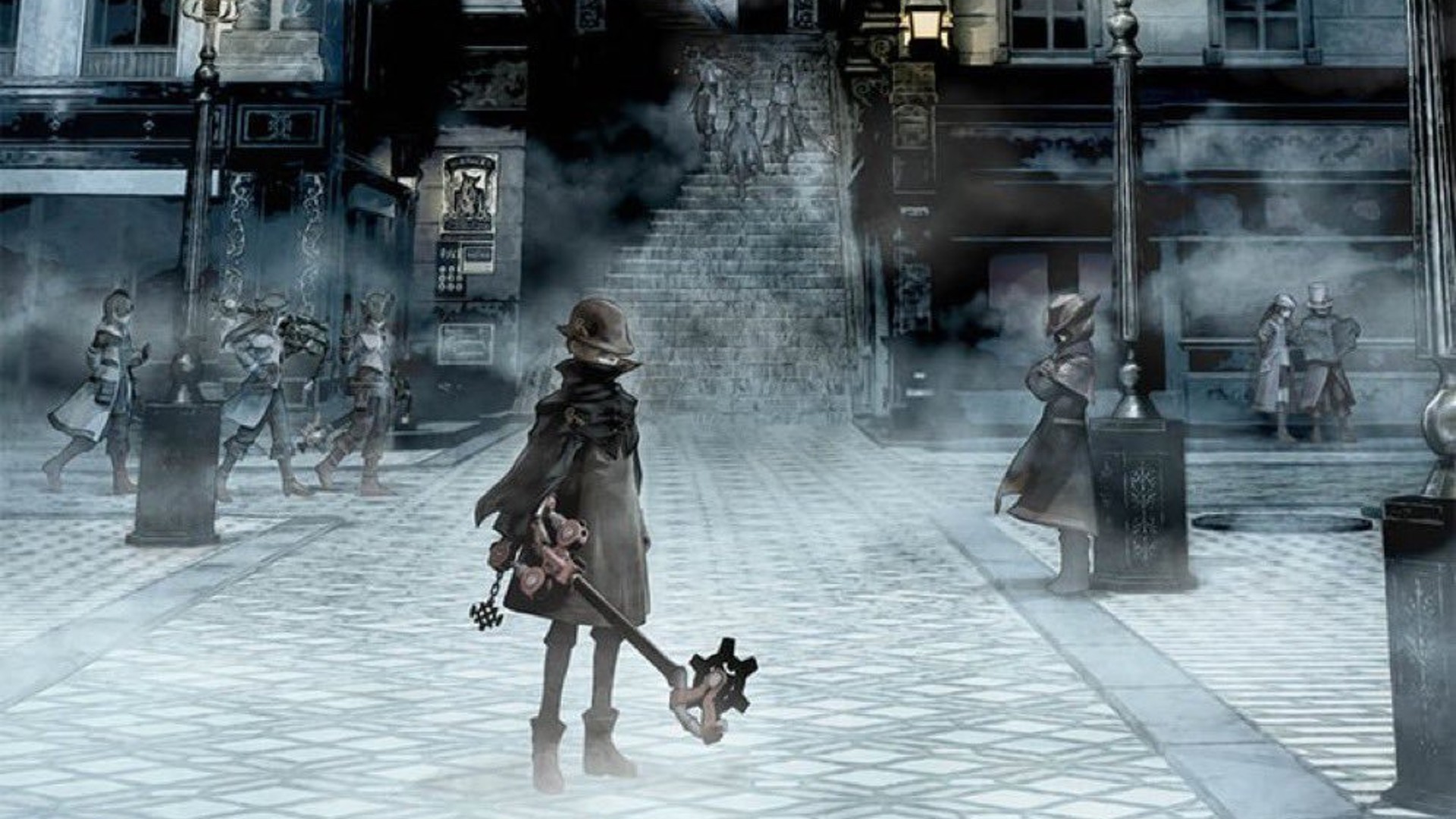 In the spirit of the recent Bloodborne-esque Kingdom Hearts Missing Link  art, here's what Sora, Donald, and Goofy would look like if they traveled  to Yharnam: : r/TwoBestFriendsPlay