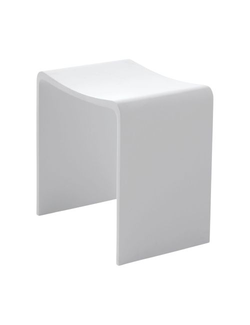 Elvan Acrylic Shower Stool