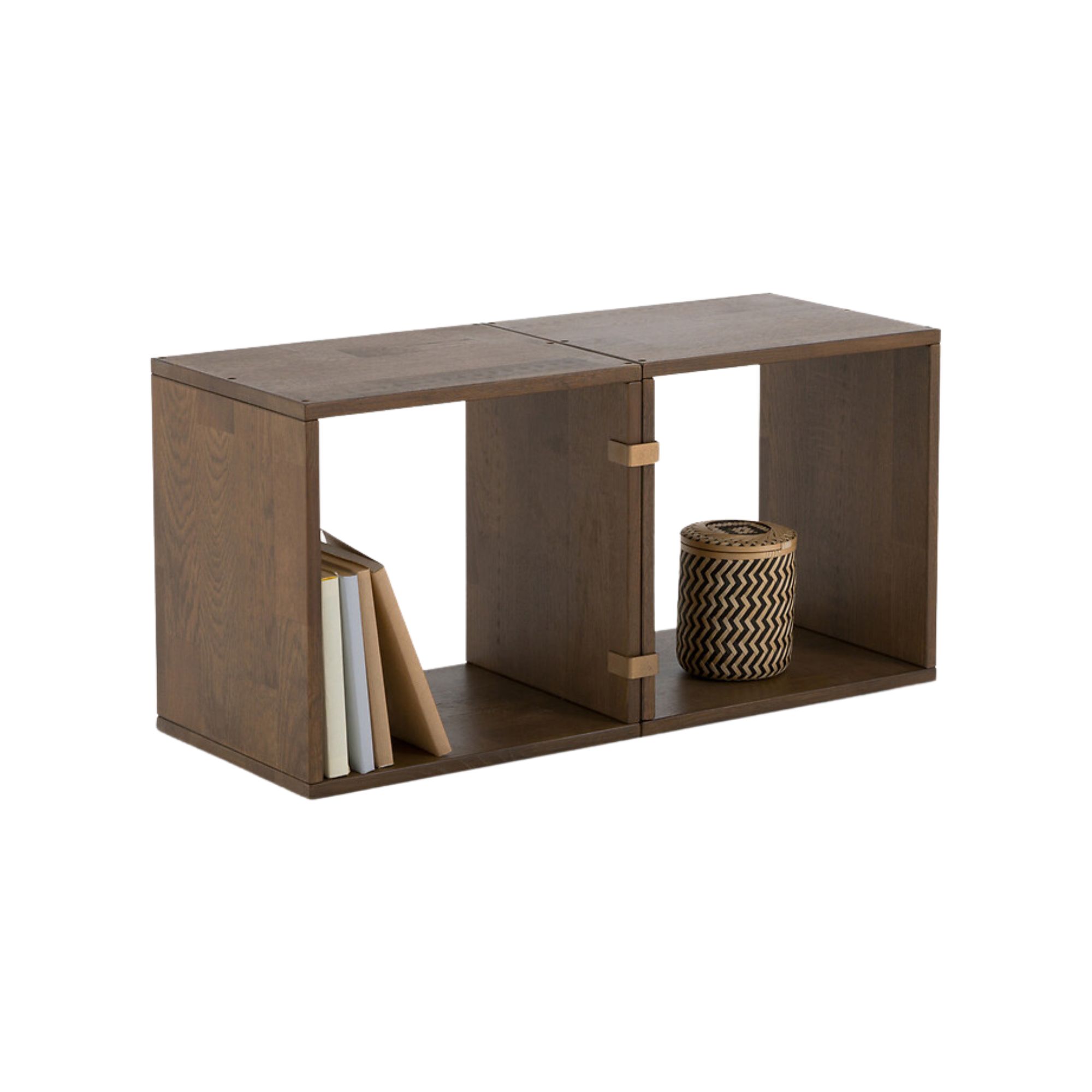 La Redoute, Edgar Solid Oak Storage Cube, Set of 2