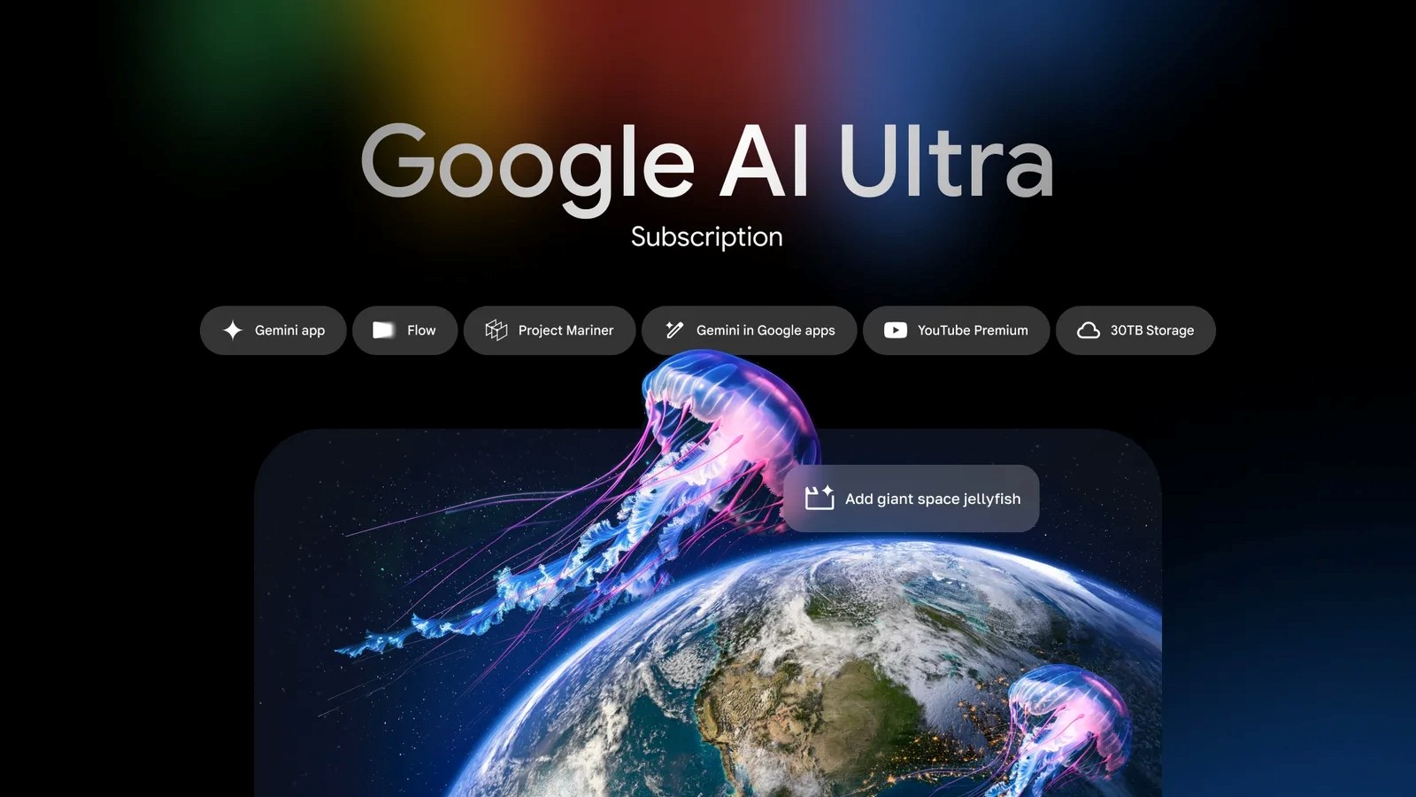 Google AI Ultra subscription