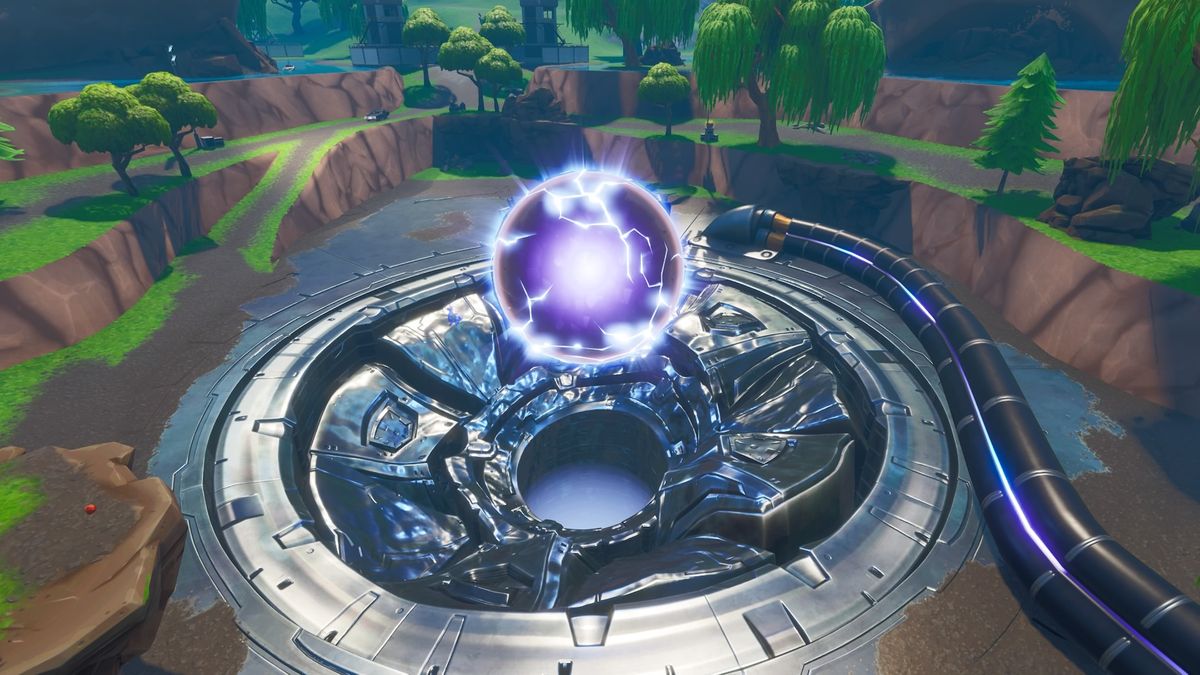Yellow Trees Fortnite Map Changes Have Begun With Season 10 A Couple Of Days Away Gamesradar