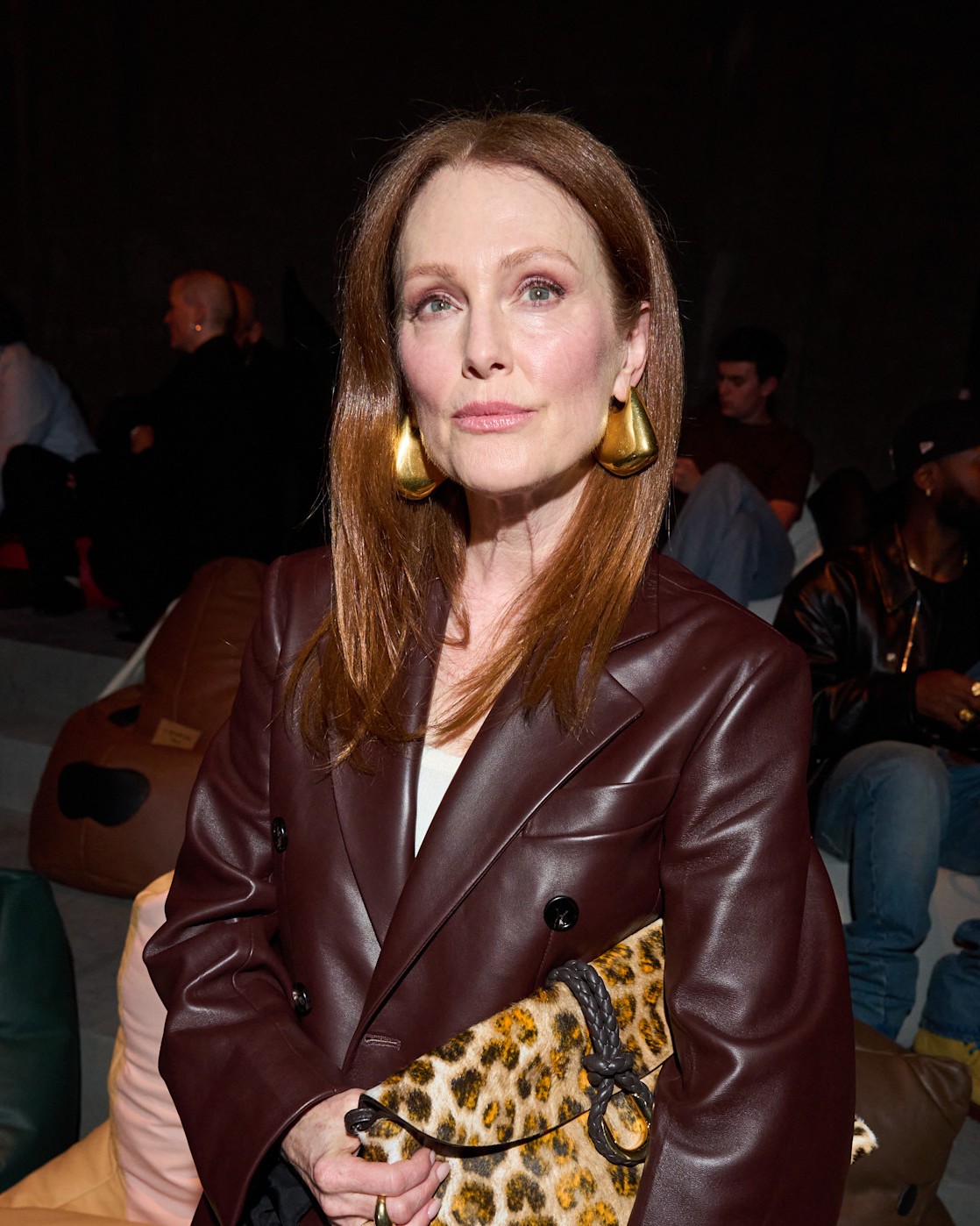 Julianne Moore showing off her nature-based red hair.