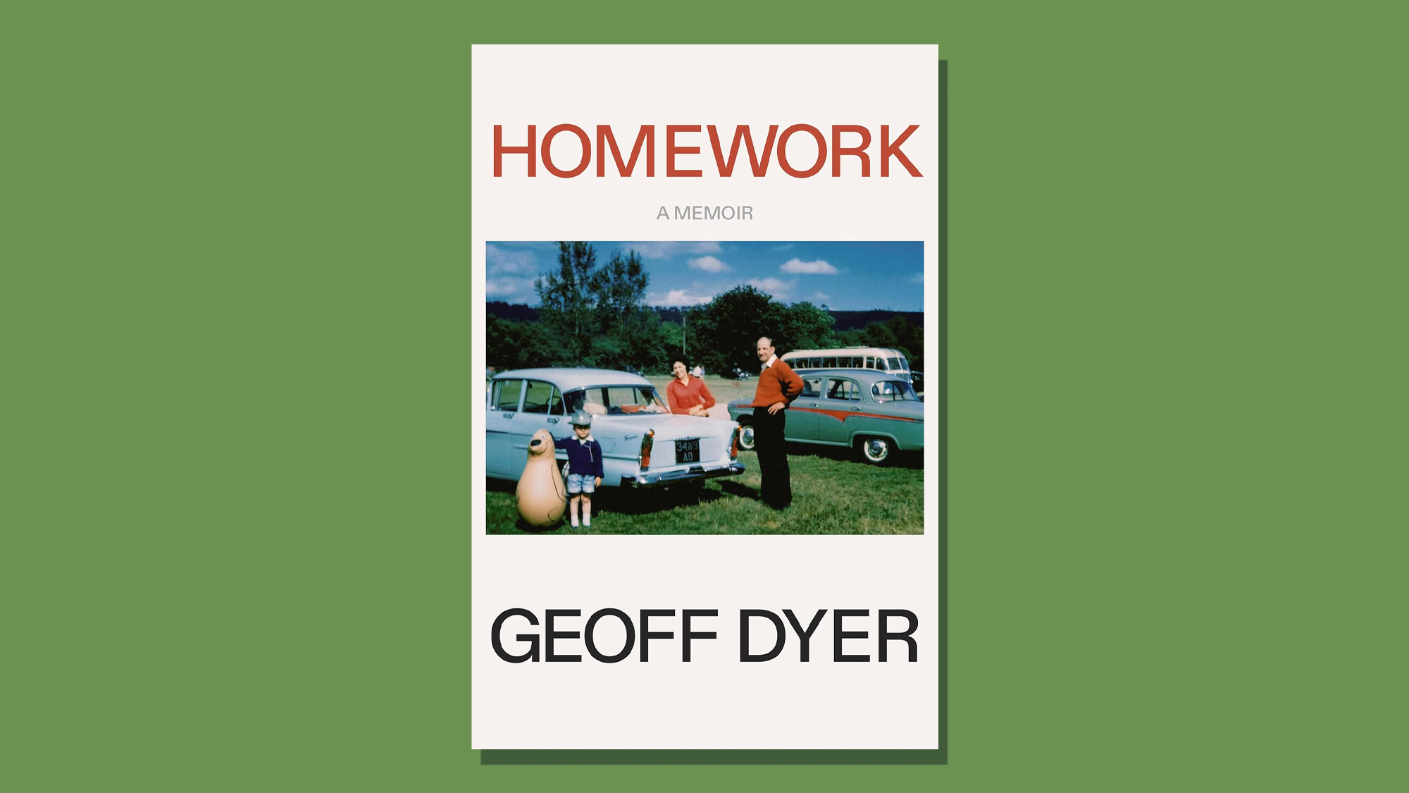 Book cover of Homework by Geoff Dyer