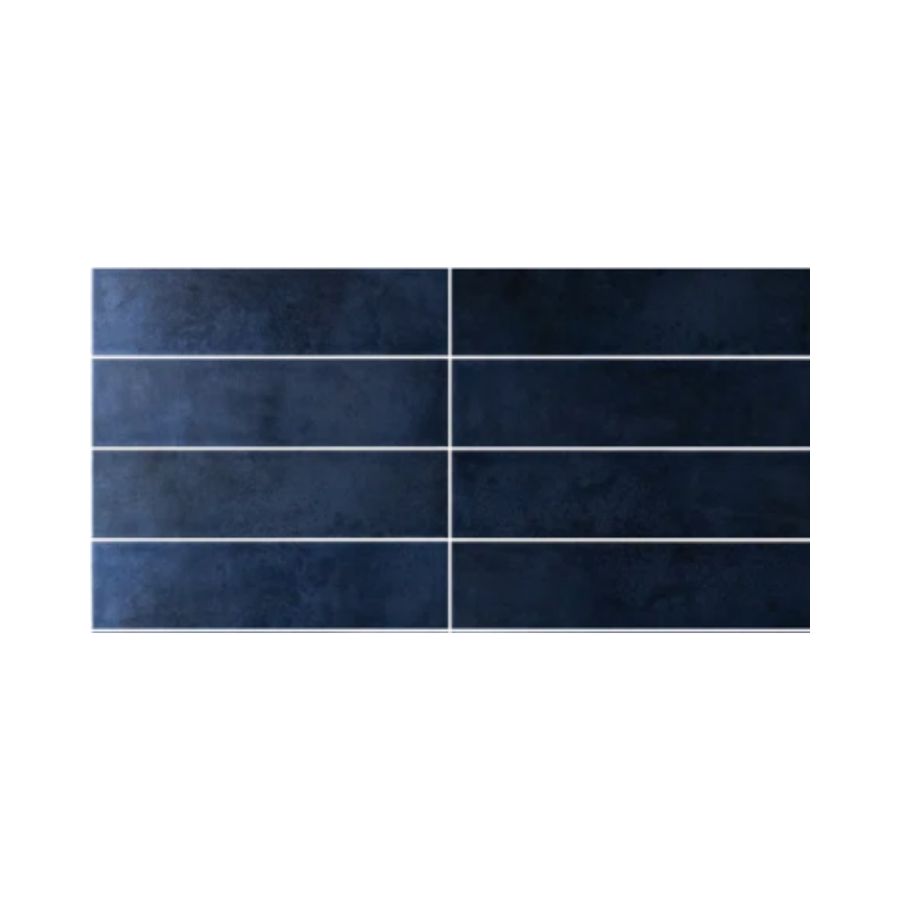 dark blue metro tiles