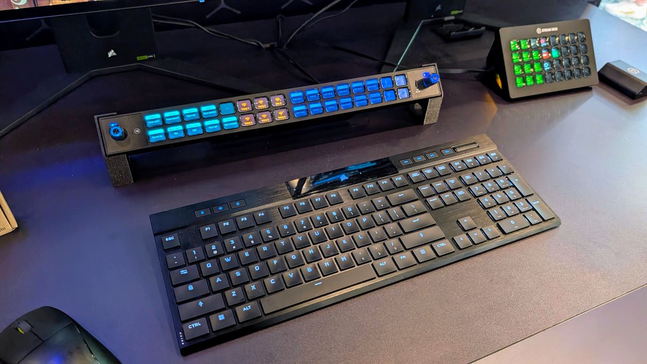 Multiple Stream Deck options on display at Computex 2025