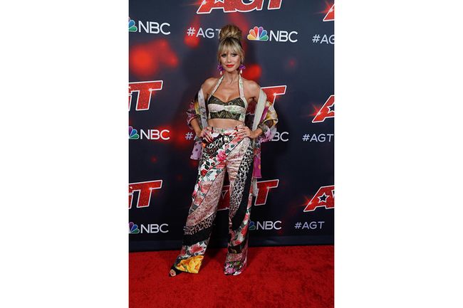 Judge Heidi Klum arrives for the quarterfinals of NBC&rsquo;s America&rsquo;s Got Talent Aug. 17 at the Dolby Theater in Los Angeles.