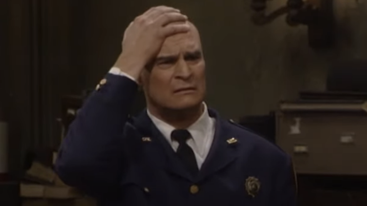 Richard Moll as Bull in Night Court screenshot