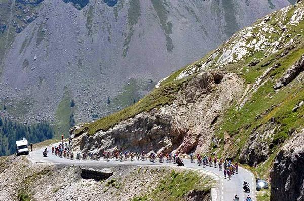 Coming up the Col du Galibier