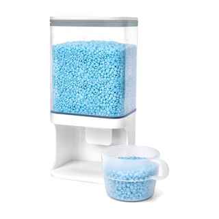 Dispenser for scent beads and detergent