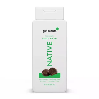 Native Girl Scout Thin Mints Cookie Body Wash