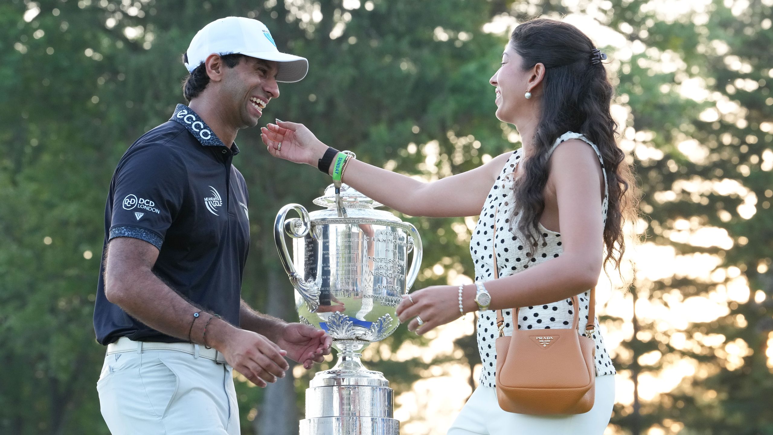'I'm Not Exaggerating When I Say That I Wouldn't Be Here Without Her' - Aaron Rai Pays Tribute To Wife After Stunning PGA Championship Win