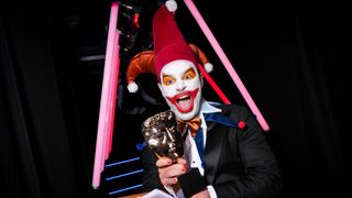 LONDON, ENGLAND - APRIL 8: Ben Starr, winner of the Debut Game Award for 'Balatro', poses backstage during the BAFTA Games Awards 2025 at the Queen Elizabeth Hall on April 8, 2025 in London, United Kingdom. (Photo by Scott Garfitt/BAFTA via Getty Images)