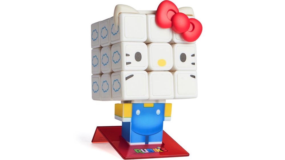 A Hello Kitty Rubik&#039;s Cube