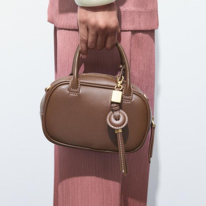 Zara brown mini bag