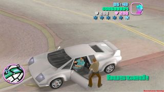 GTA: Vice City busted screen