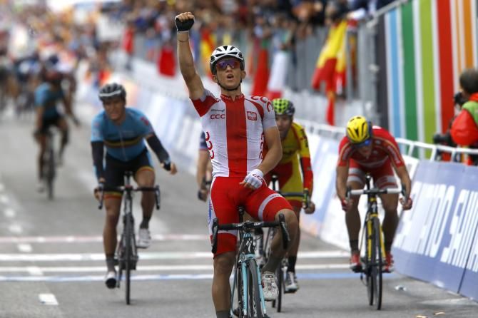 Michal Kwiatkowski (Poland) wins the 2014 Worlds
