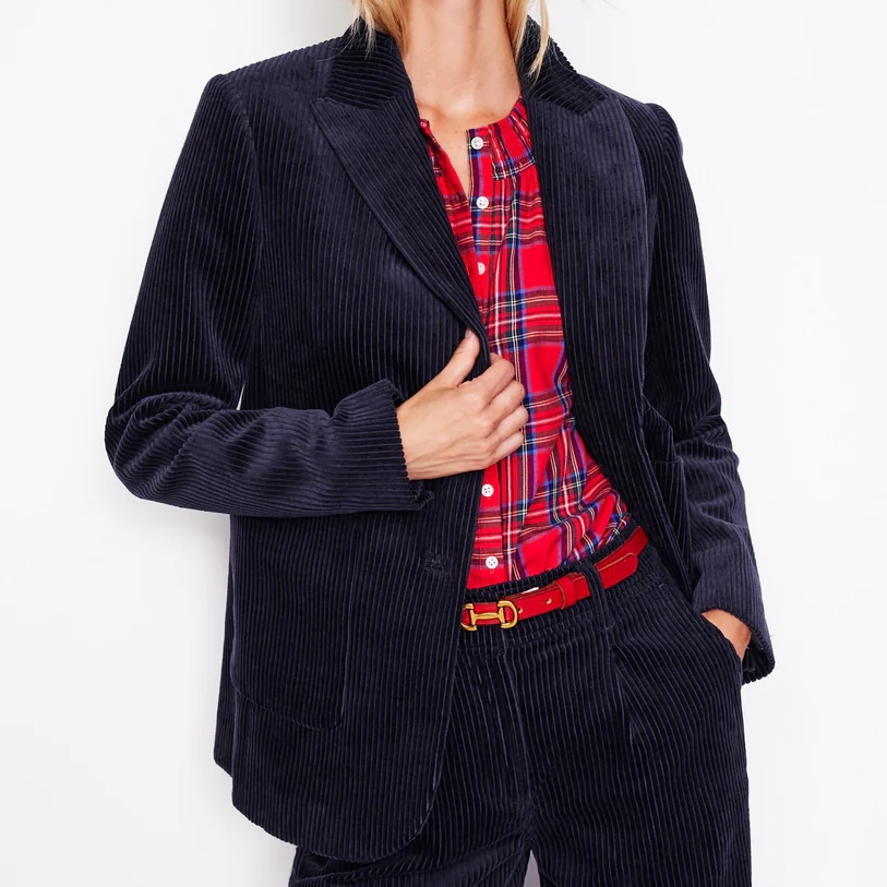 Boden Relaxed Cord Blazer