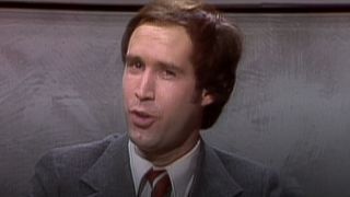 Chevy Chase in the first episode of SNL.