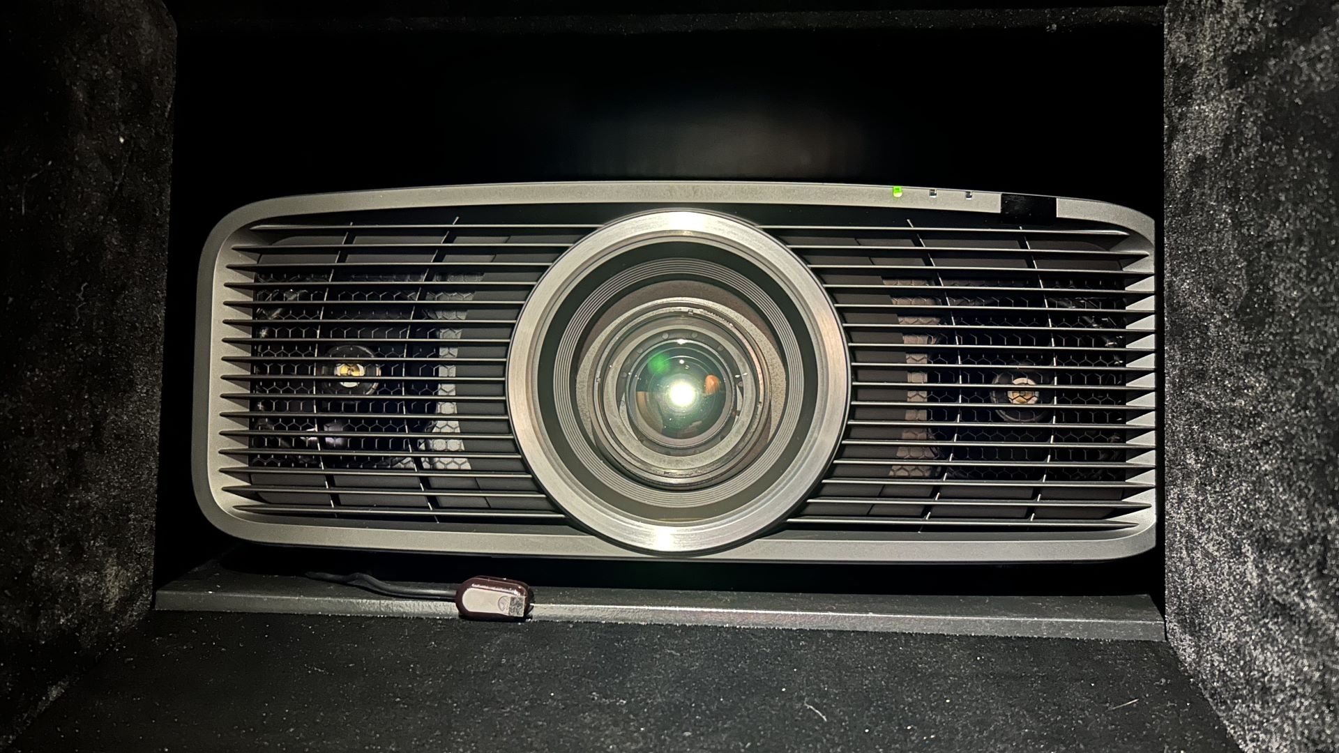 JVC DLA-NZ700 in projector enclosure