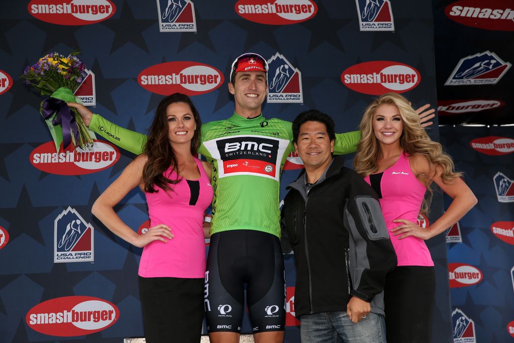 Taylor Phinney (BMC) collecting green