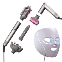 Shark CryoGlow LED Face Mask and FlexFusion Hair Dryer Bundle