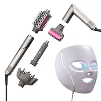 Shark CryoGlow LED Face Mask and FlexFusion Hair Dryer Bundle