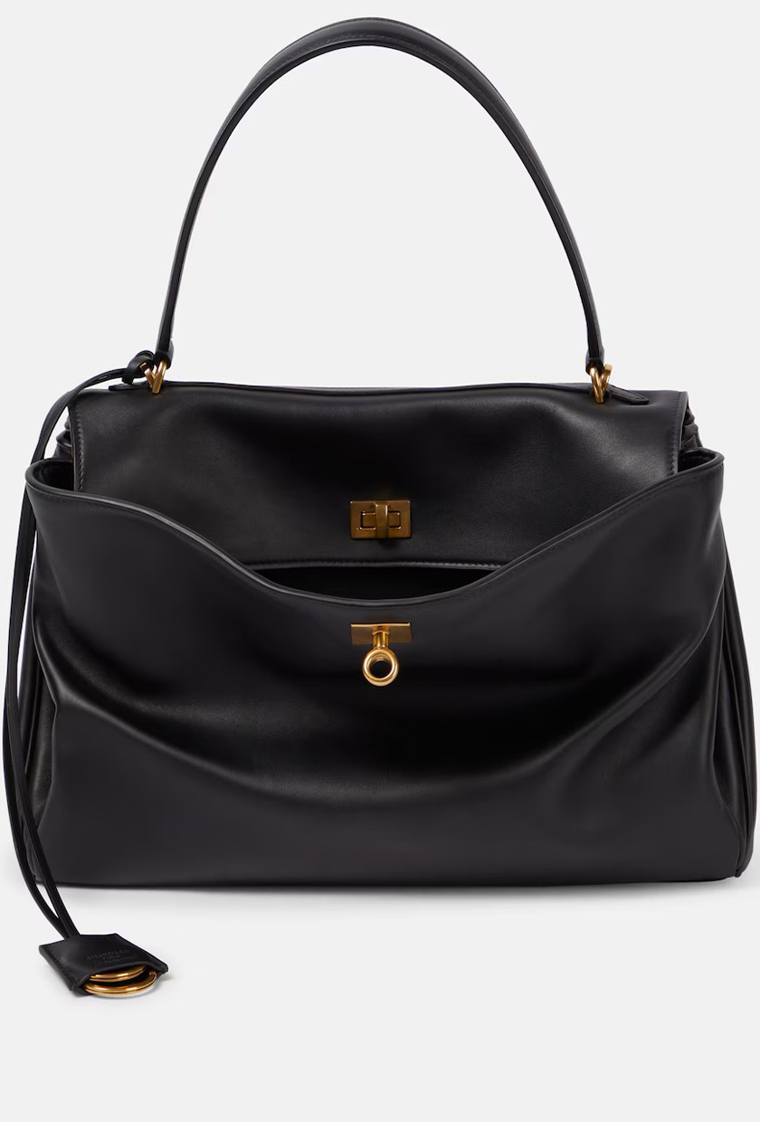 Balenciaga rodeo Medium leather tote bag