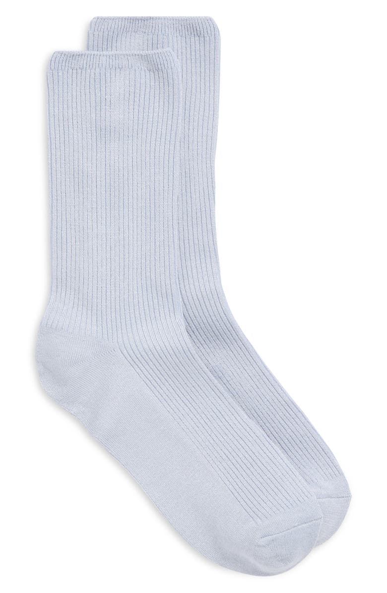 Rib Crew Socks