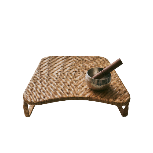 Rattan Meditation Stool