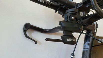 Notio Aerometer side view on a TT bike