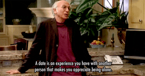 Larry David on dating