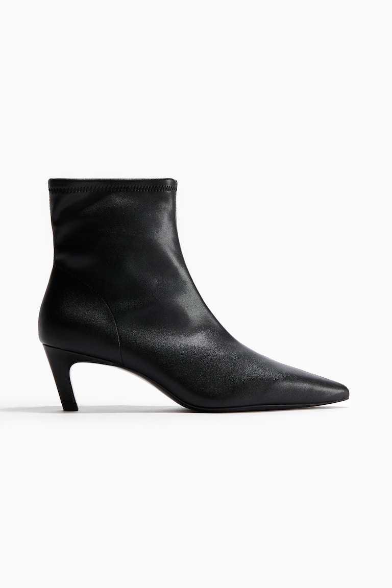 Heeled Sock Boots