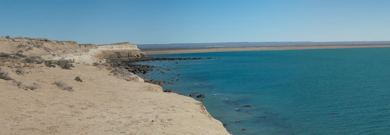 The stark and scenic coastline of Makenke Coastal Marine Park