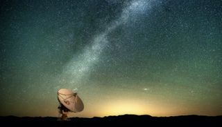Fast radio burst: Radio telescope in New Mexico