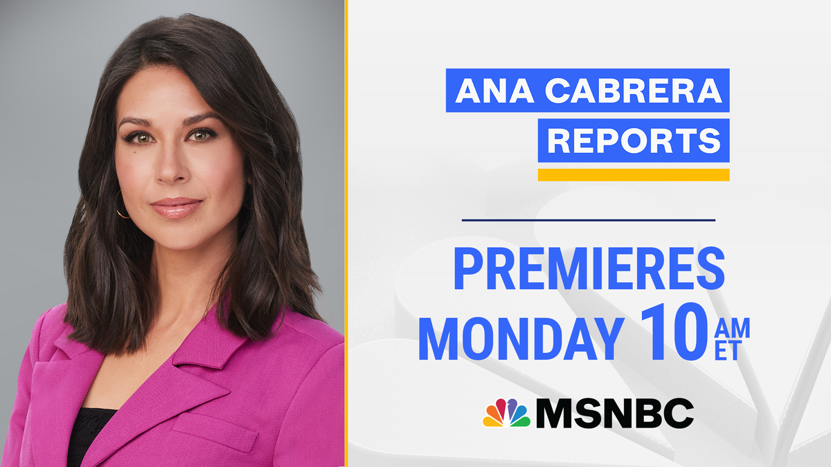 Ana Cabrera Moves From CNN To MSNBC | Next TV