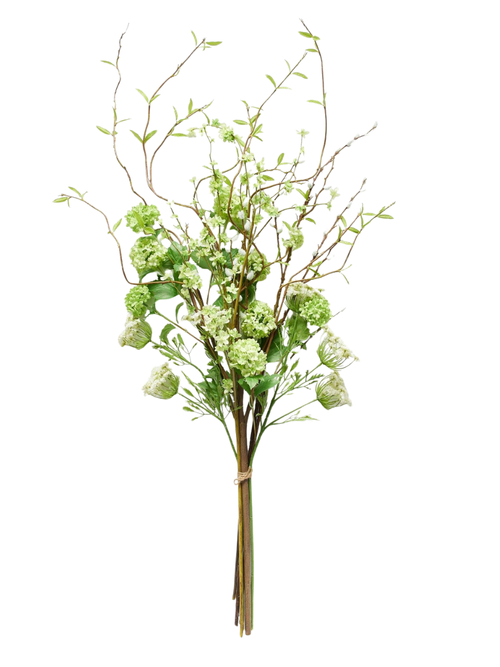 Faux Elevated Mixed Hydrangea Bundle