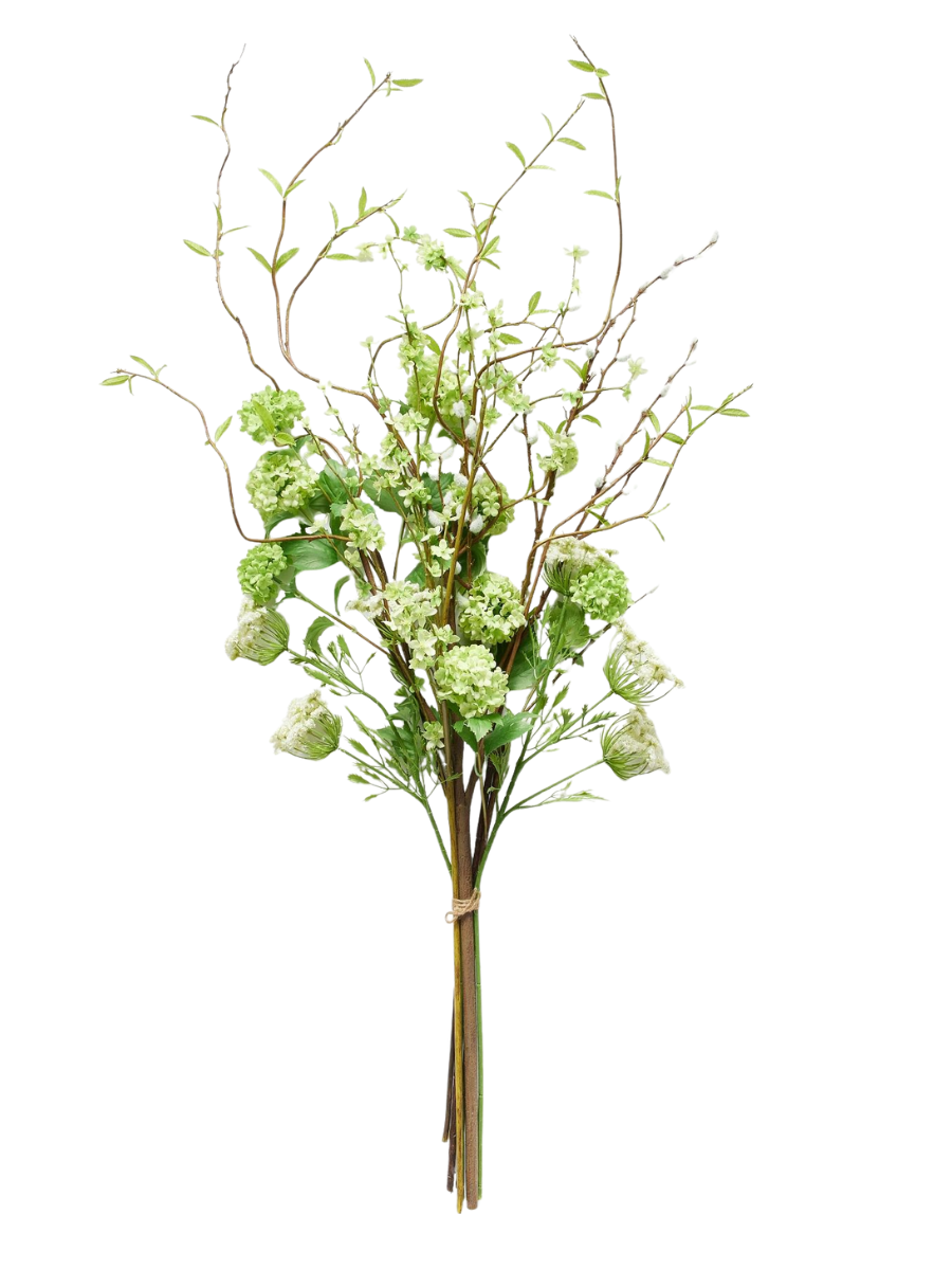 Faux Elevated Mixed Hydrangea Bundle