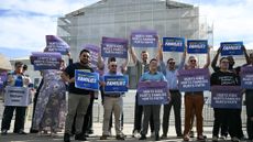 A protest against conversion therapy