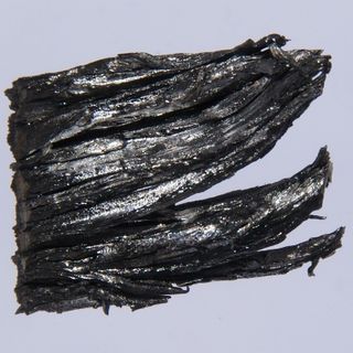 Ultrapure dysprosium dendrites, about 2 by 2 cm.