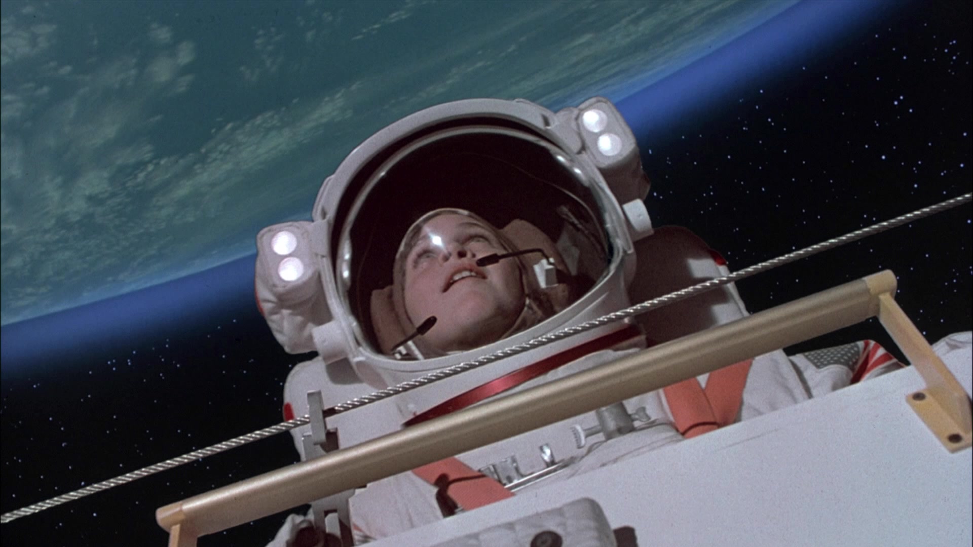 Screenshot from the 1986 space movie SpaceCamp.
